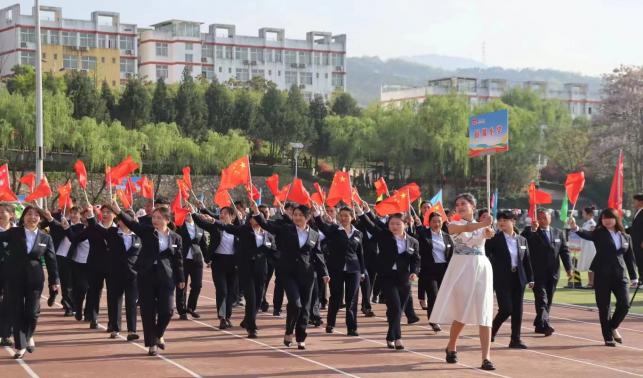 商洛學院2024年田徑運動會開幕